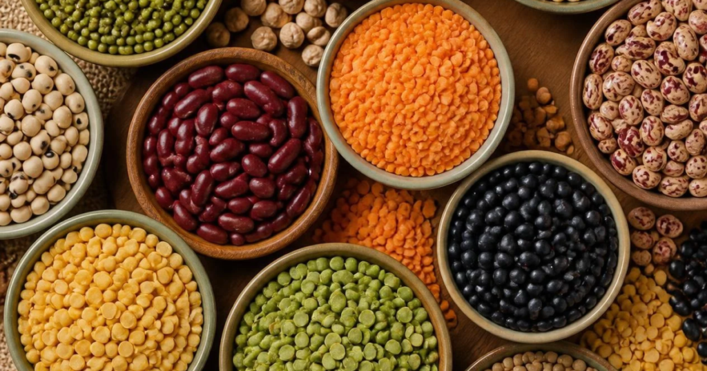 Indian pulses and lentils for export from India